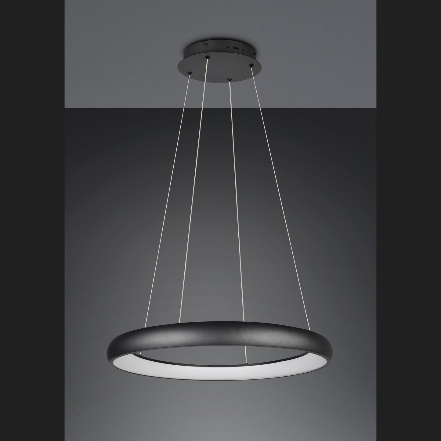 Cardona - Pendant - Black Matt - Trio - 349617532