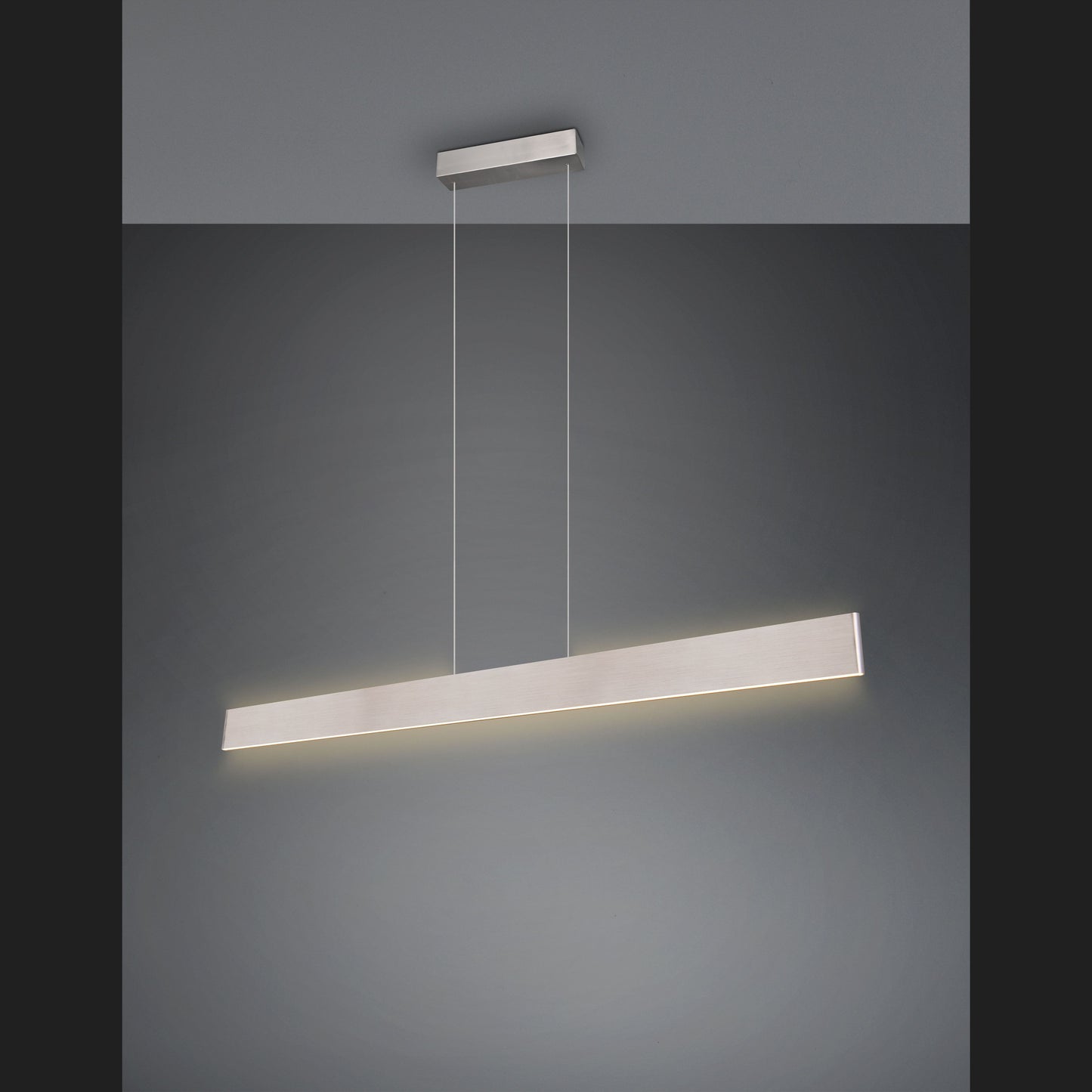 Galway - Pendant - Nickel Matt - Trio - 349710107