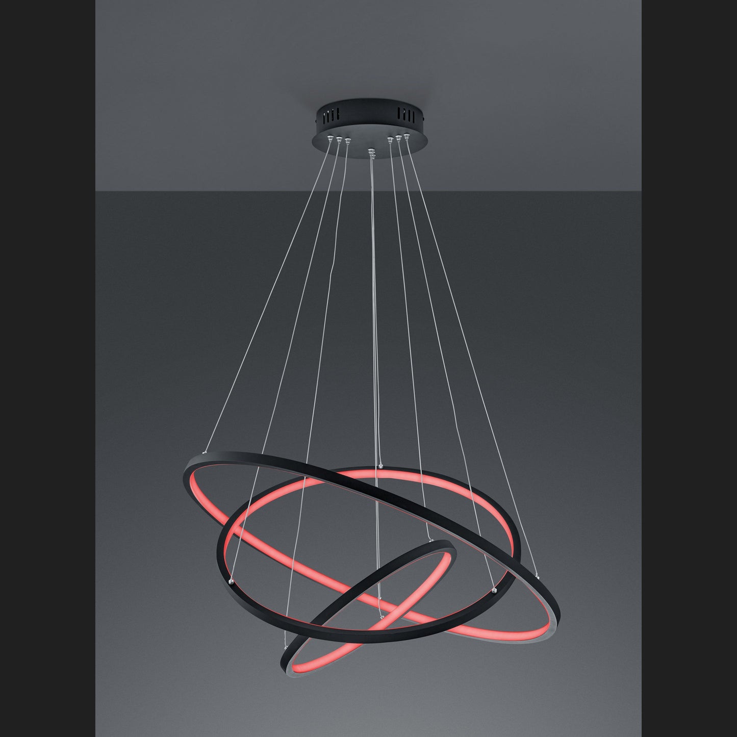 Aaron - Pendant - Anthracite - Trio