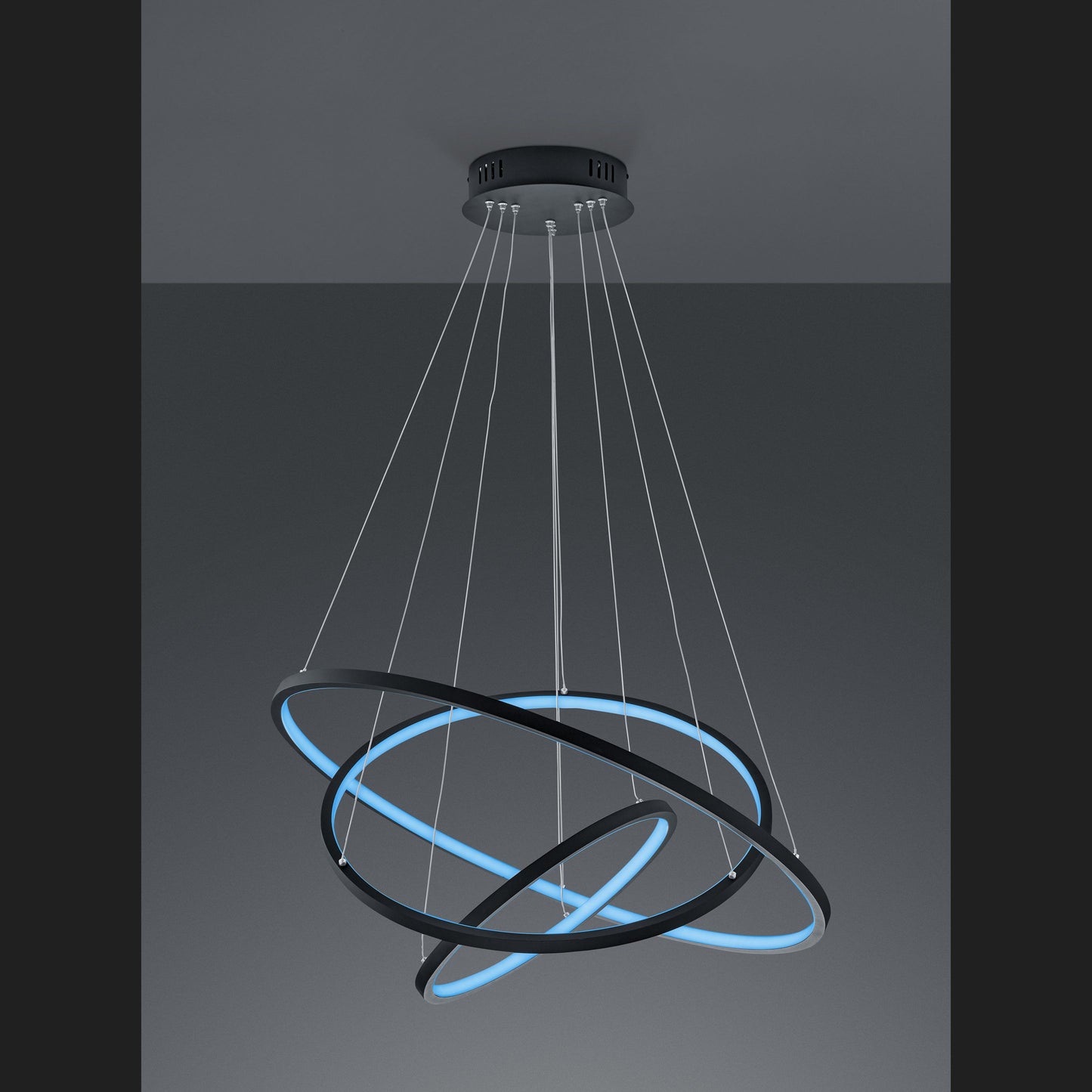 Aaron - Pendant - Anthracite - Trio