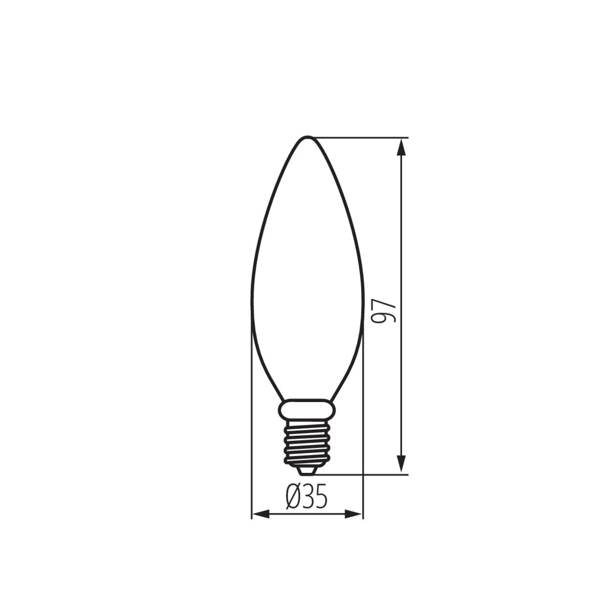 LED light source XLEDDIM C35