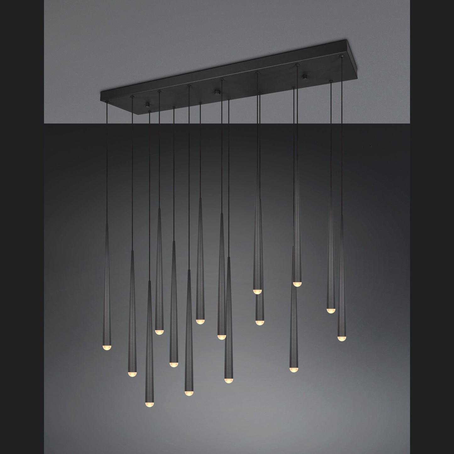 Cala - Pendant - Black Matt - TRIO Select - 354811532