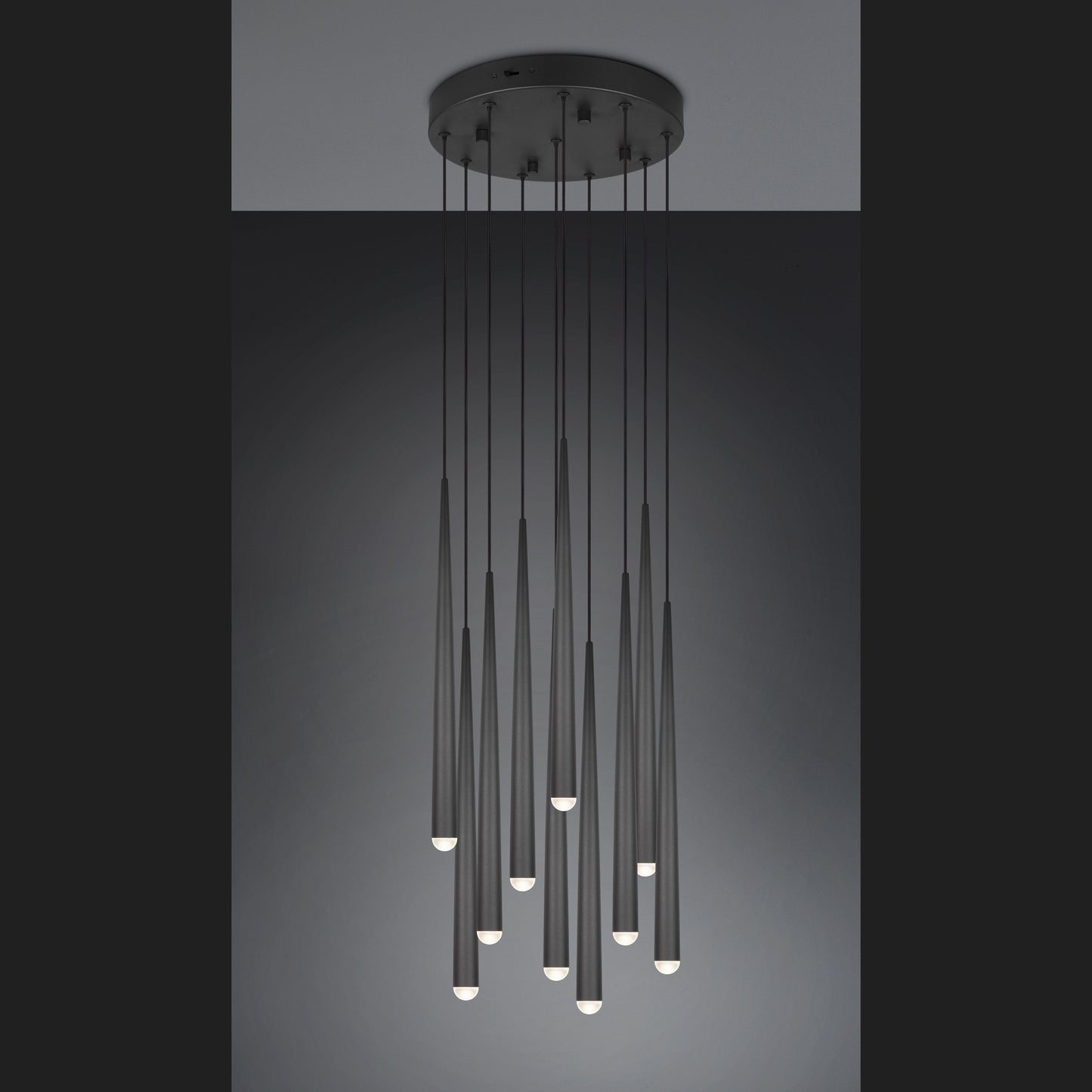 Cala - Pendant - Black Matt - TRIO Select - 354831032