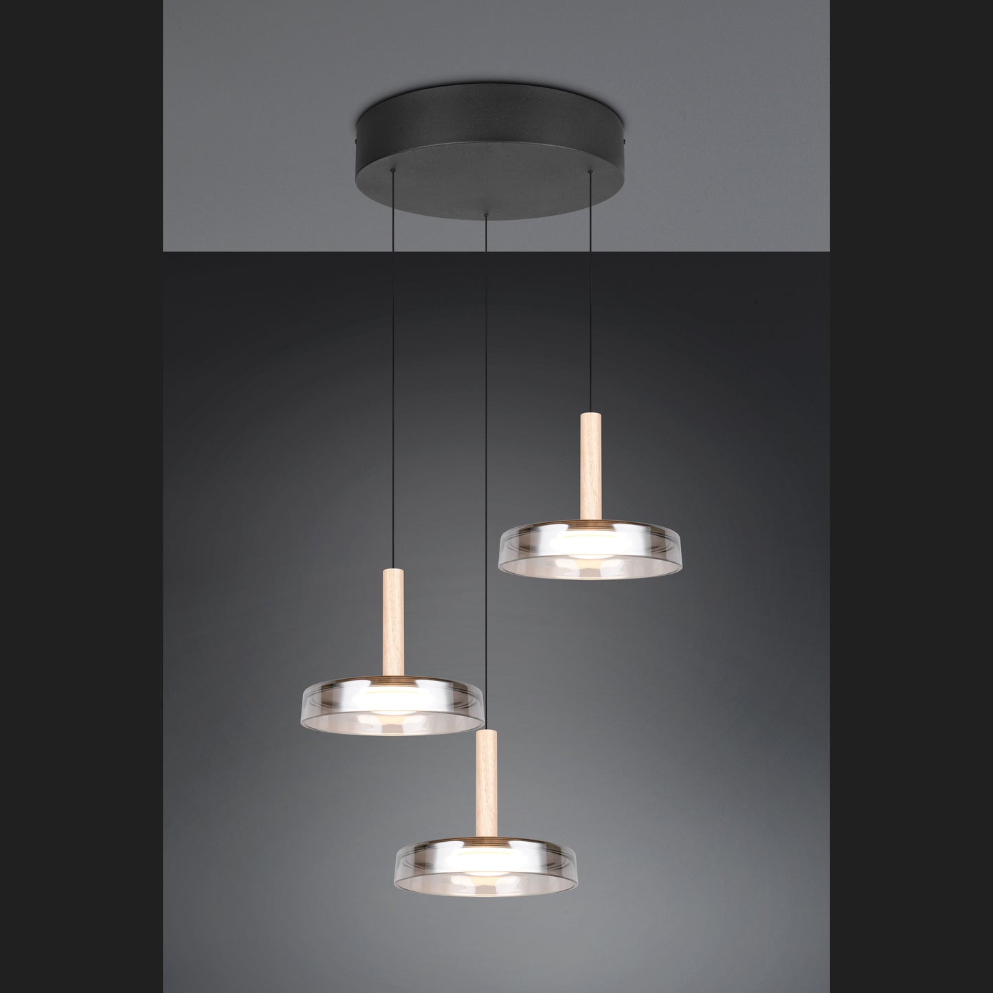 Celeste - Pendant - Chrome - Trio - 354930332