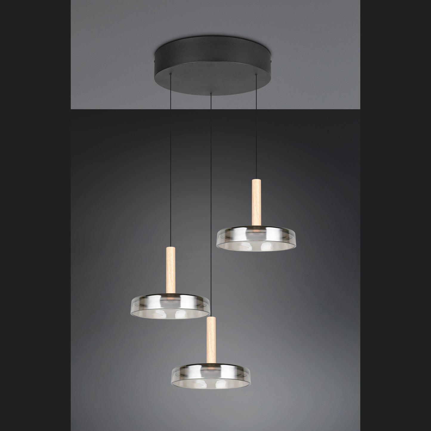 Celeste - Pendant - Chrome - Trio - 354930332