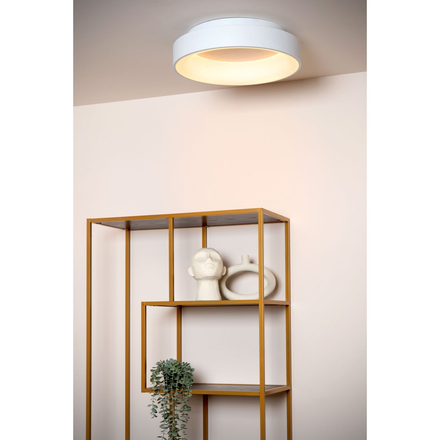 Lucide MIRAGE - Flush ceiling light - Ø 45 cm - LED Dim. - 1x33W 2700K - White
