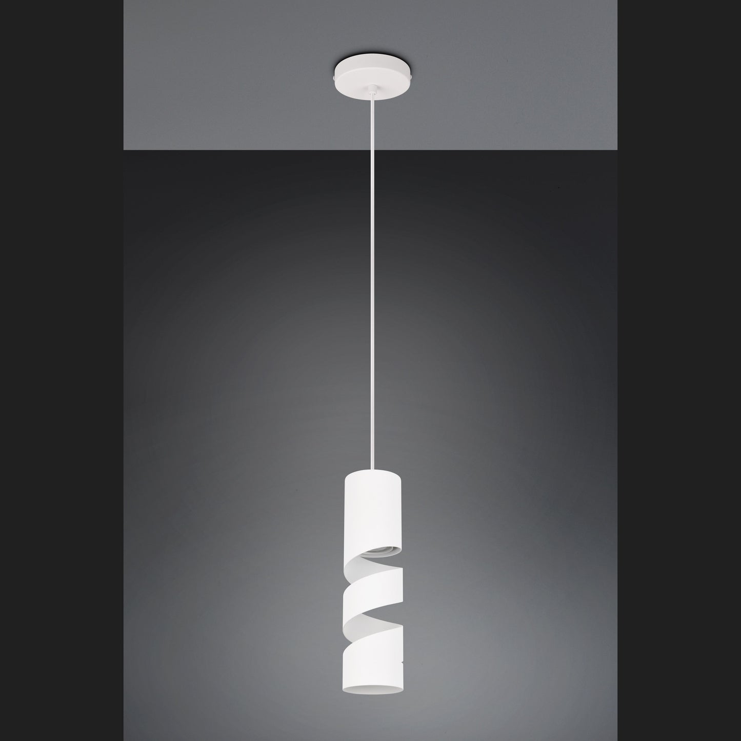 Stream - Pendant - White Matt - Trio - 364000131