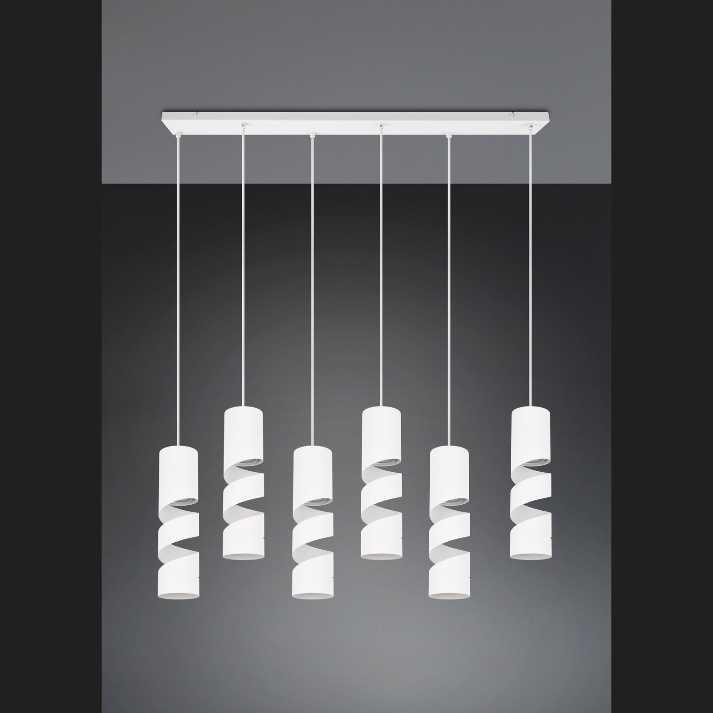 Stream - Pendant - White Matt - Trio - 364000631