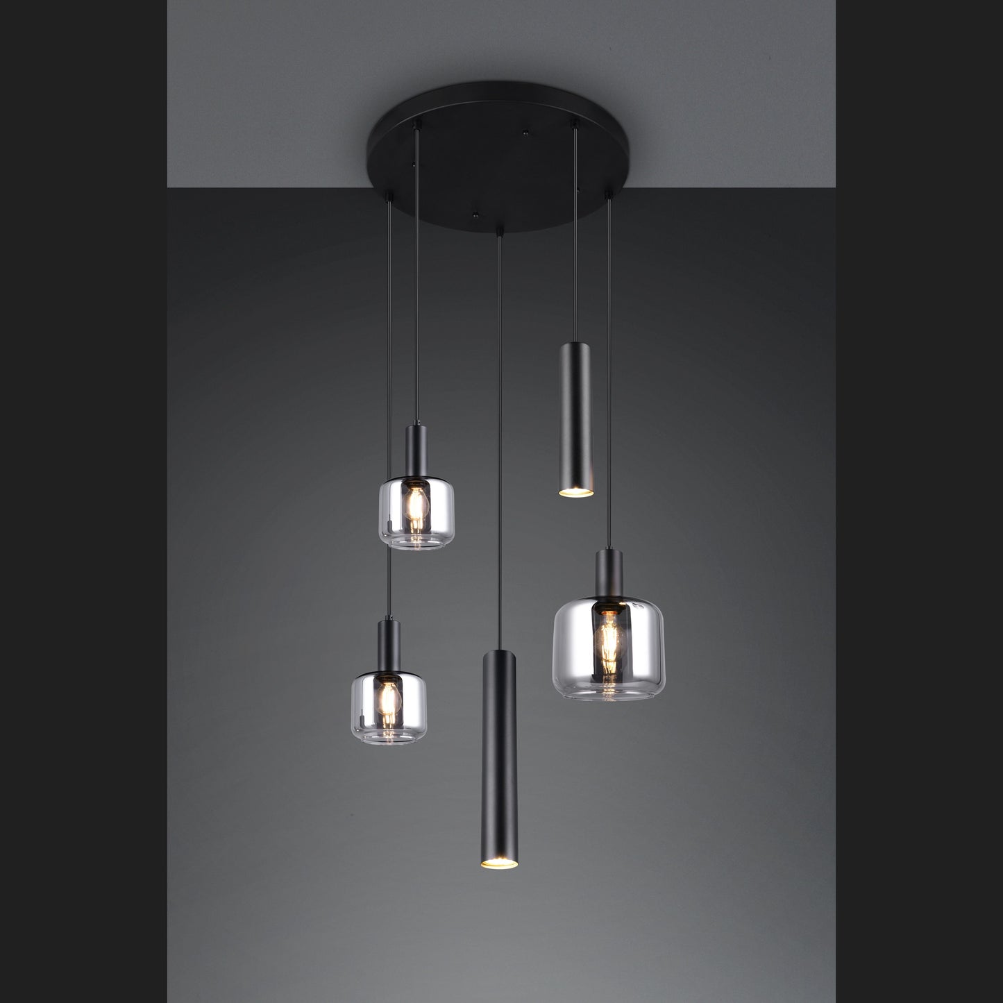Mataro - Pendant - Chrome - Trio - 364130532