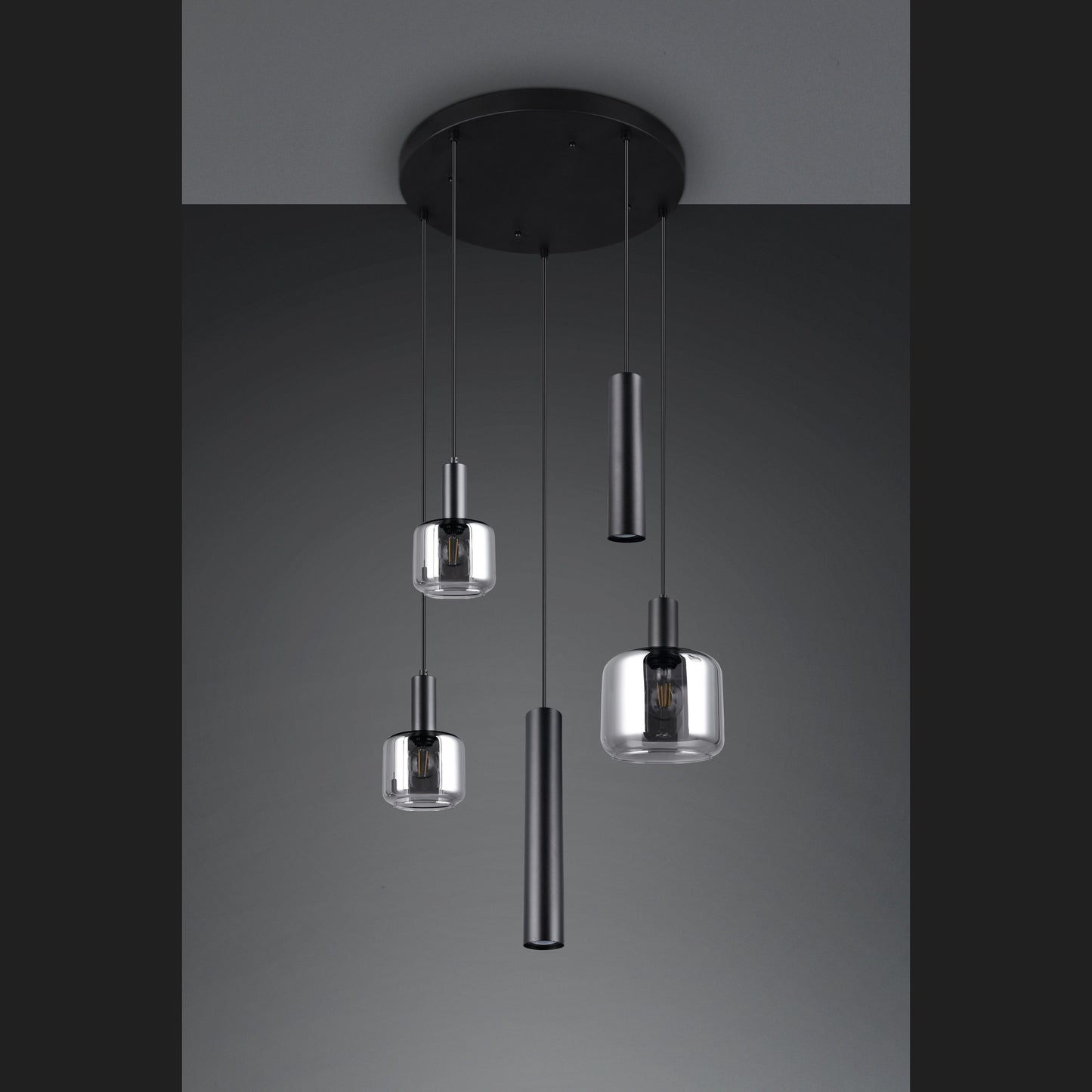 Mataro - Pendant - Chrome - Trio - 364130532