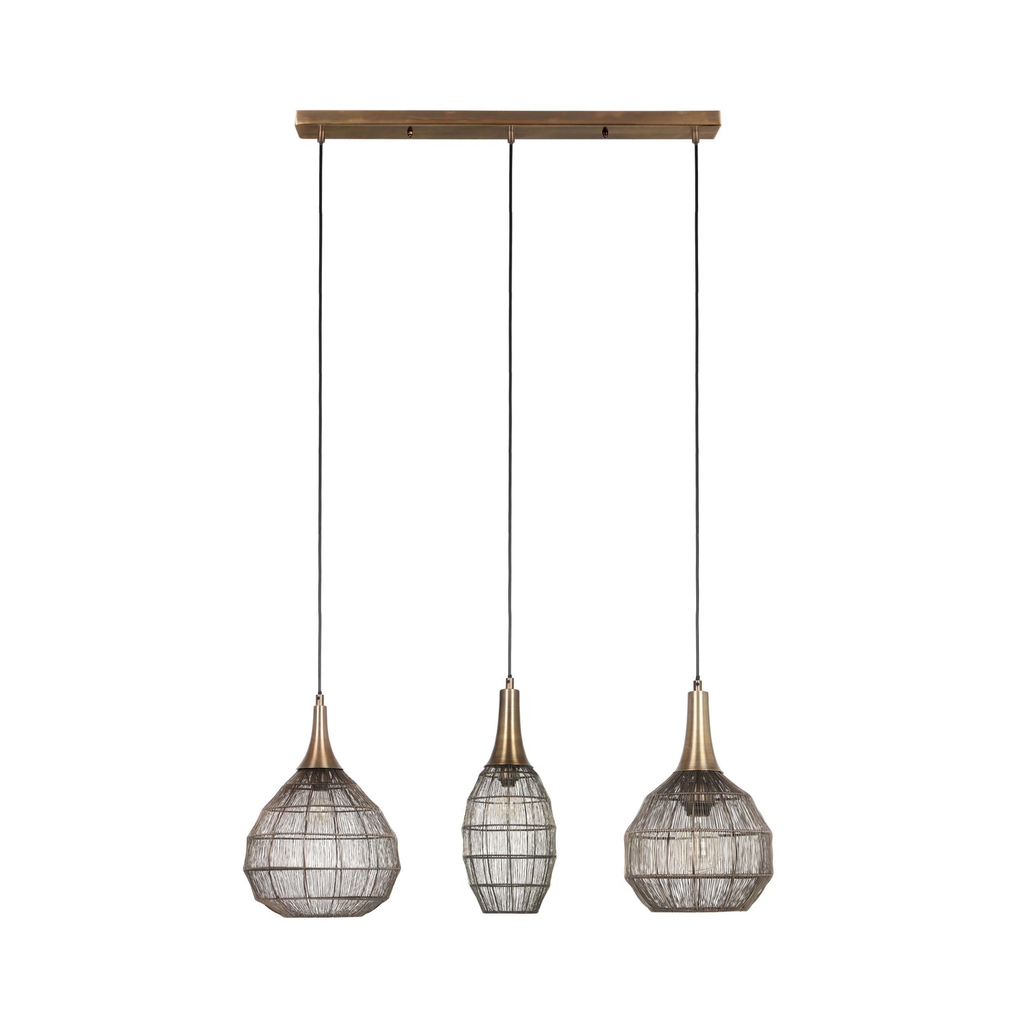 Soraya - Pendant - Antique Brass - Trio - 365400304