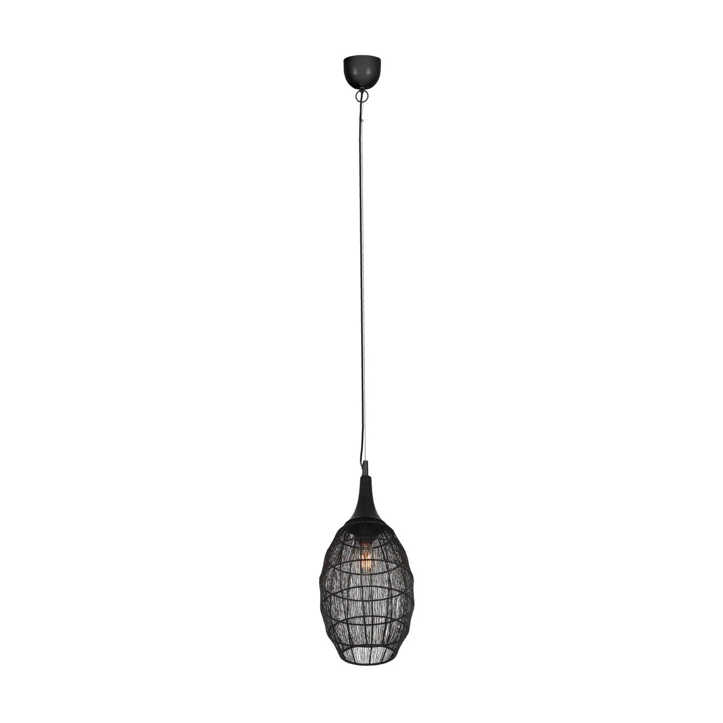 Soraya - Pendant - Black Matt - Trio - 365420132
