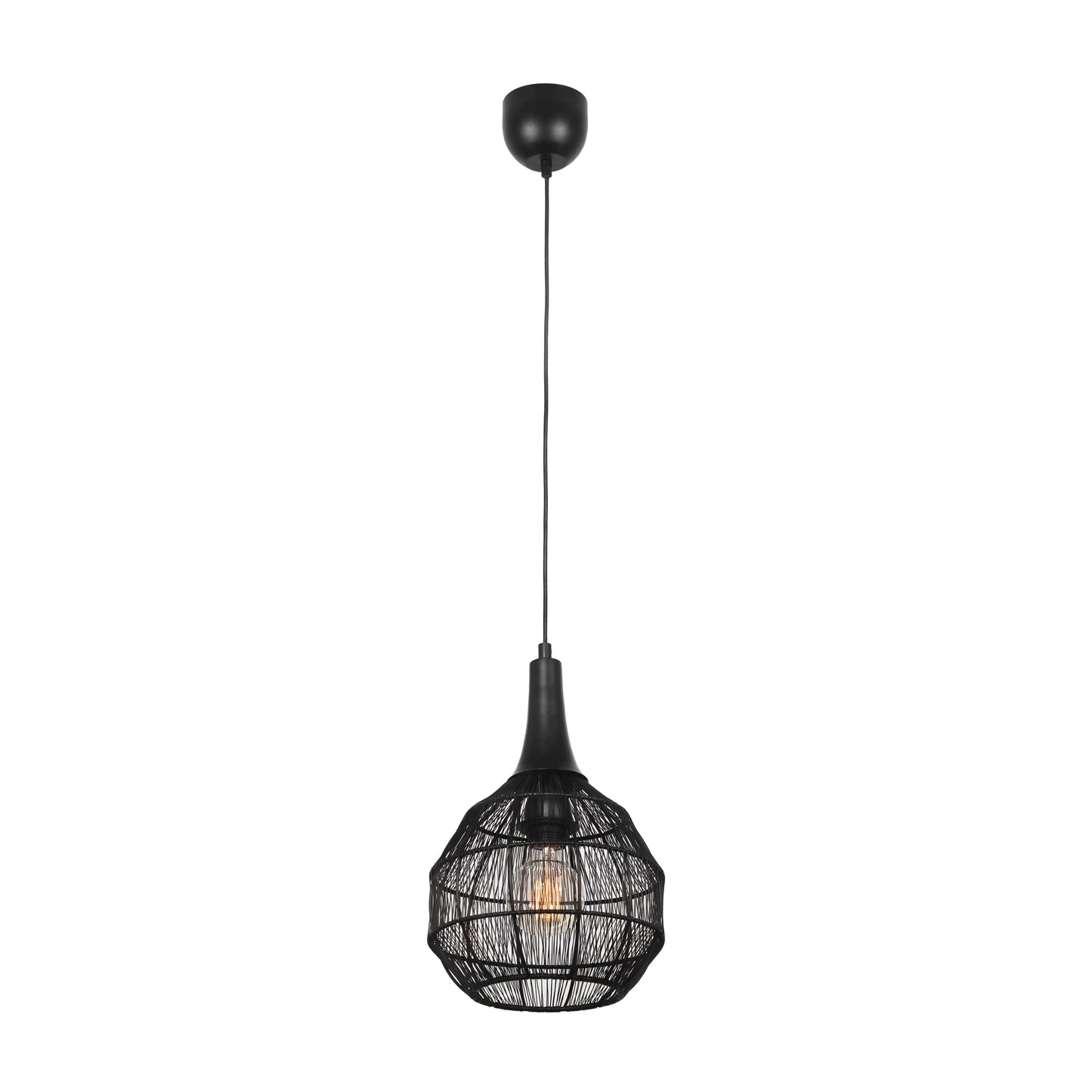Soraya - Pendant - Black Matt - Trio - 365430132