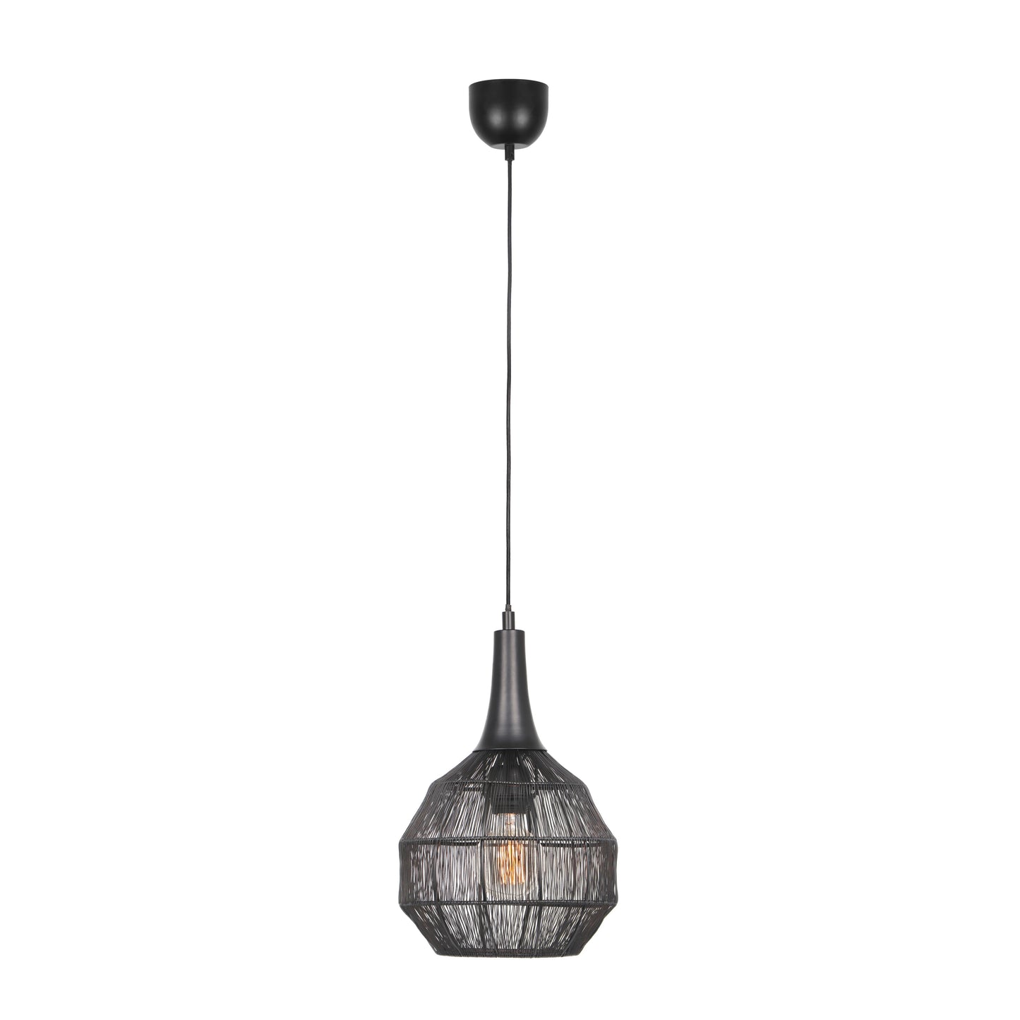 Soraya - Pendant - Black Matt - Trio - 365430132