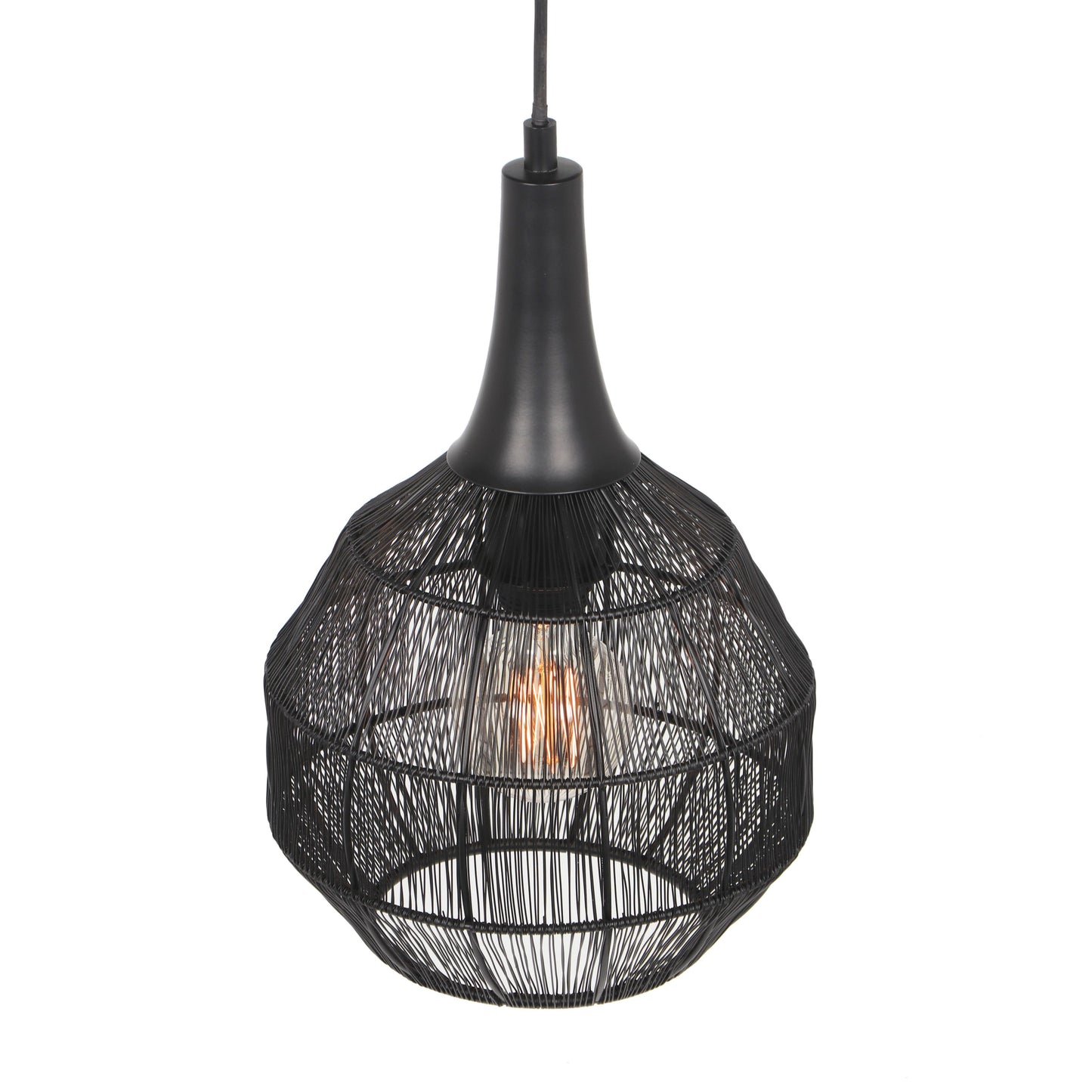 Soraya - Pendant - Black Matt - Trio - 365430132