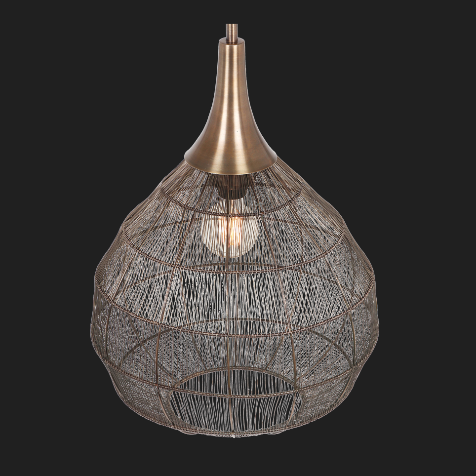 Soraya - Pendant - Antique Brass - Trio - 365440104