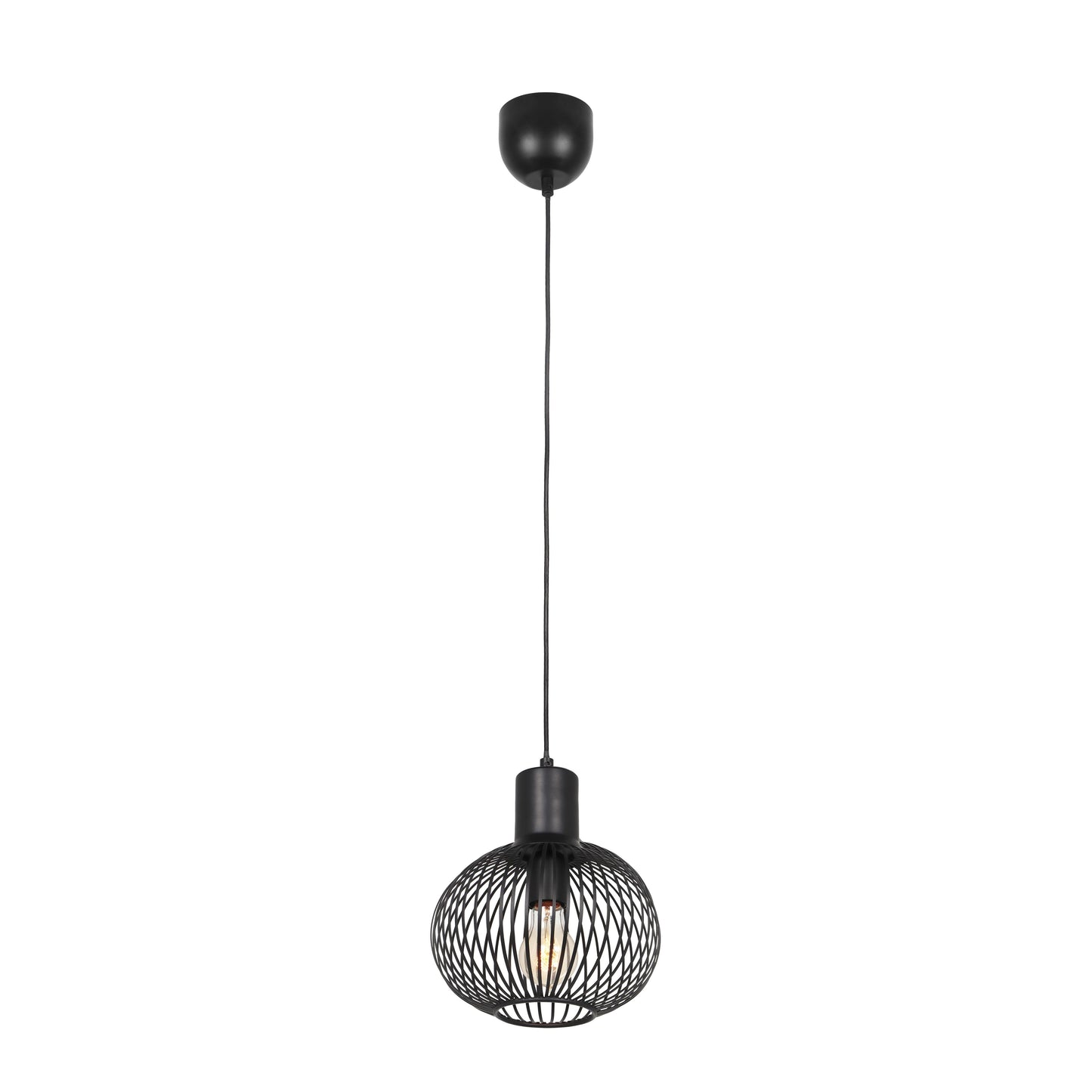Gila - Pendant - Black Matt - Trio - 365700132