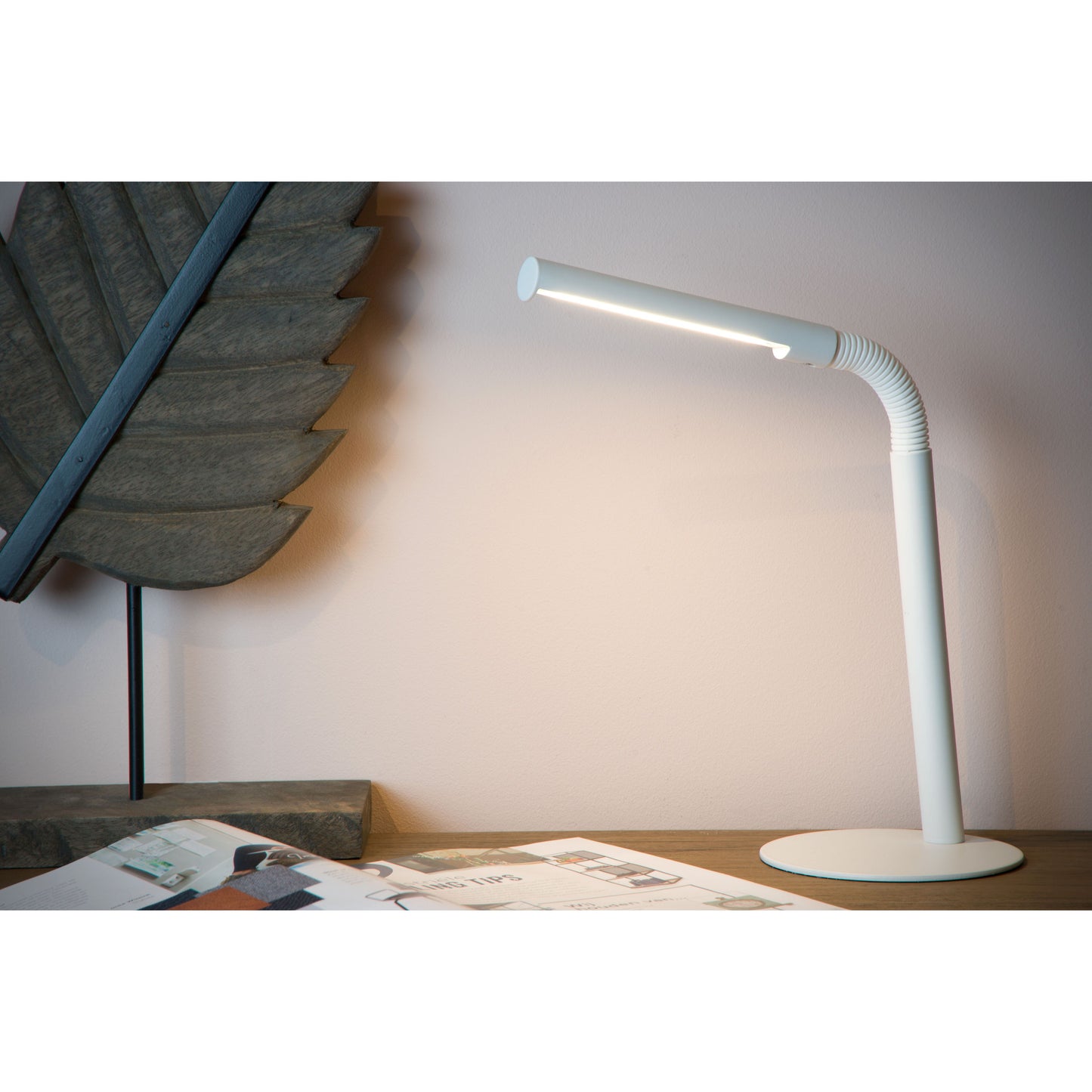 Lucide GILLY - Desk lamp - LED - 1x5W 2700K - White