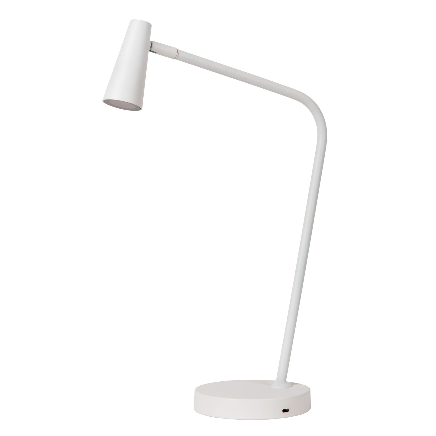 Lucide STIRLING - Rechargeable Table lamp - Battery pack/batteries - LED Dim. - 1x3W 2700K - 3 StepDim - White