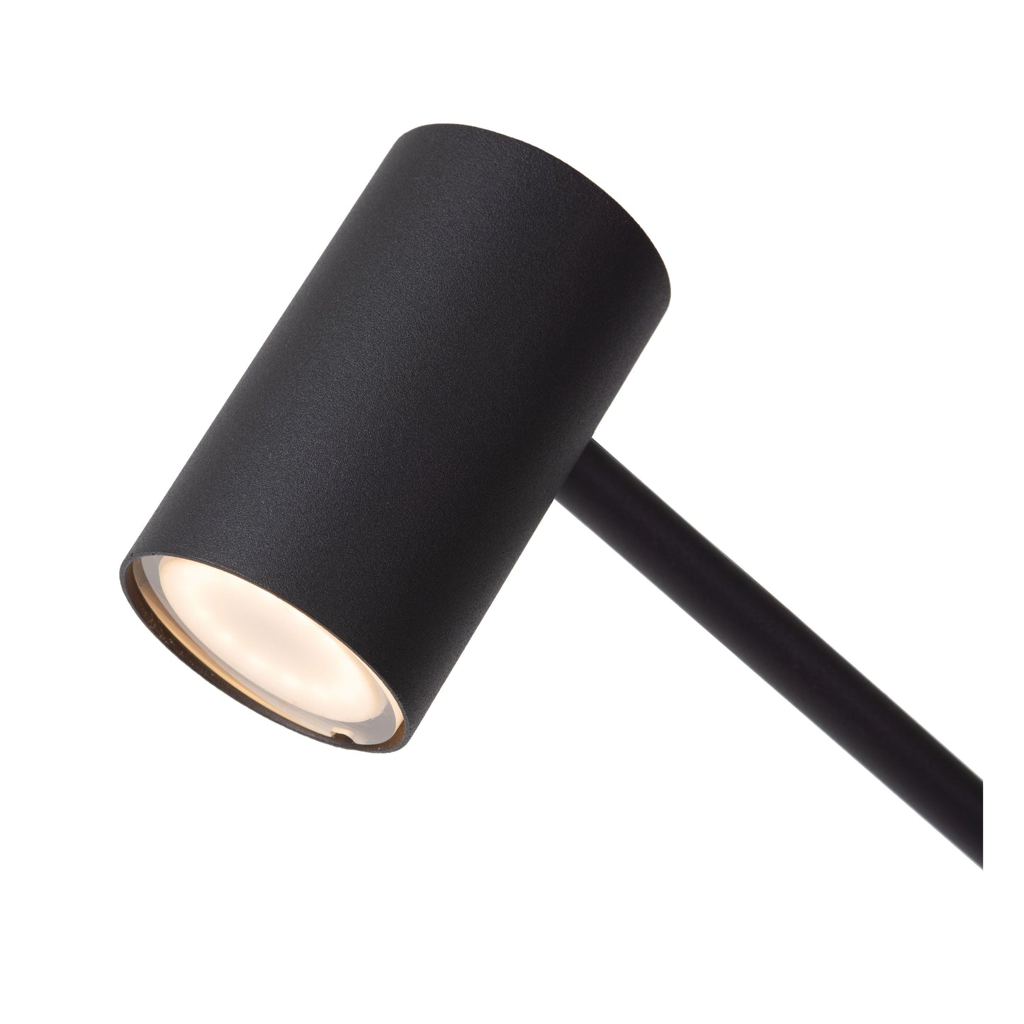 Lucide TIPIK - Rechargeable Table lamp - Battery pack/batteries - LED Dim. - 1x3W 2700K - 3 StepDim - Black