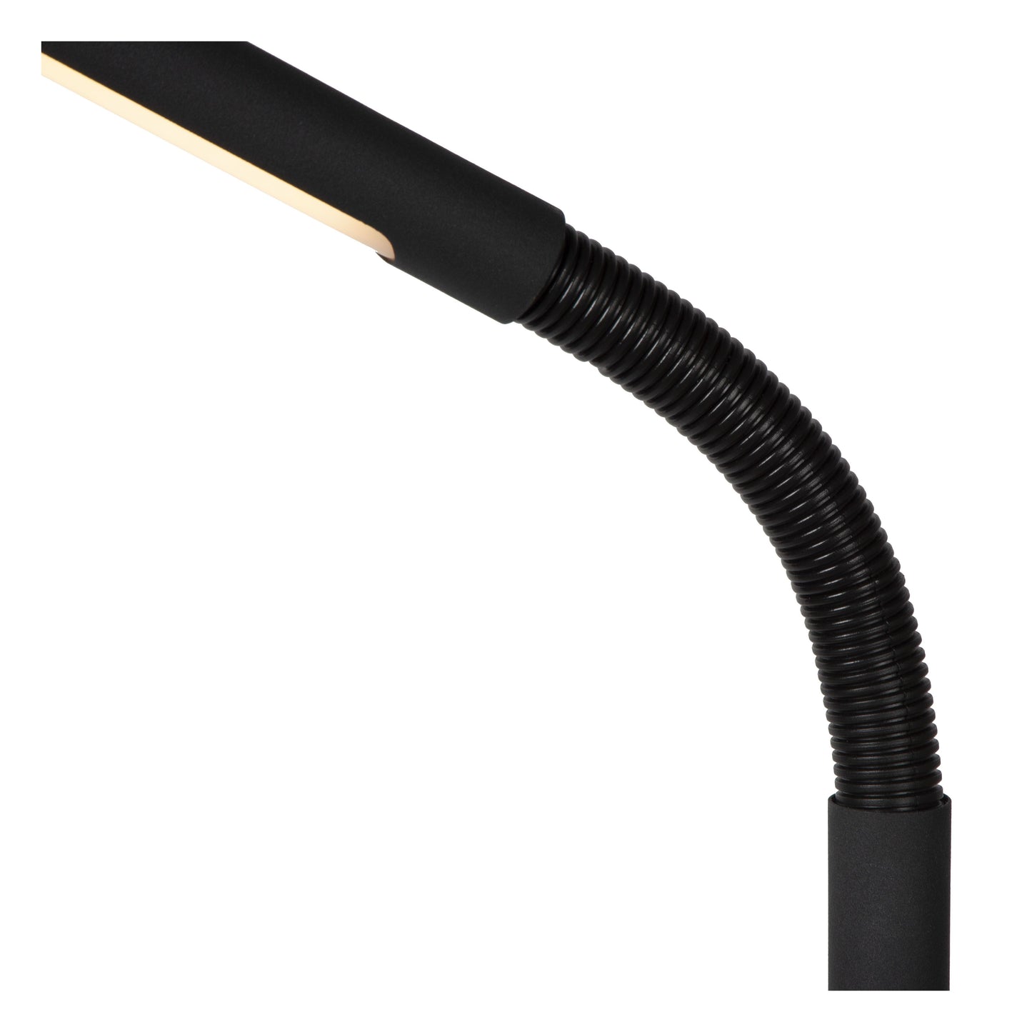 Lucide GILLY - Rechargeable Floor reading lamp - Battery pack/batteries - LED Dim. - 1x3W 2700K - Black
