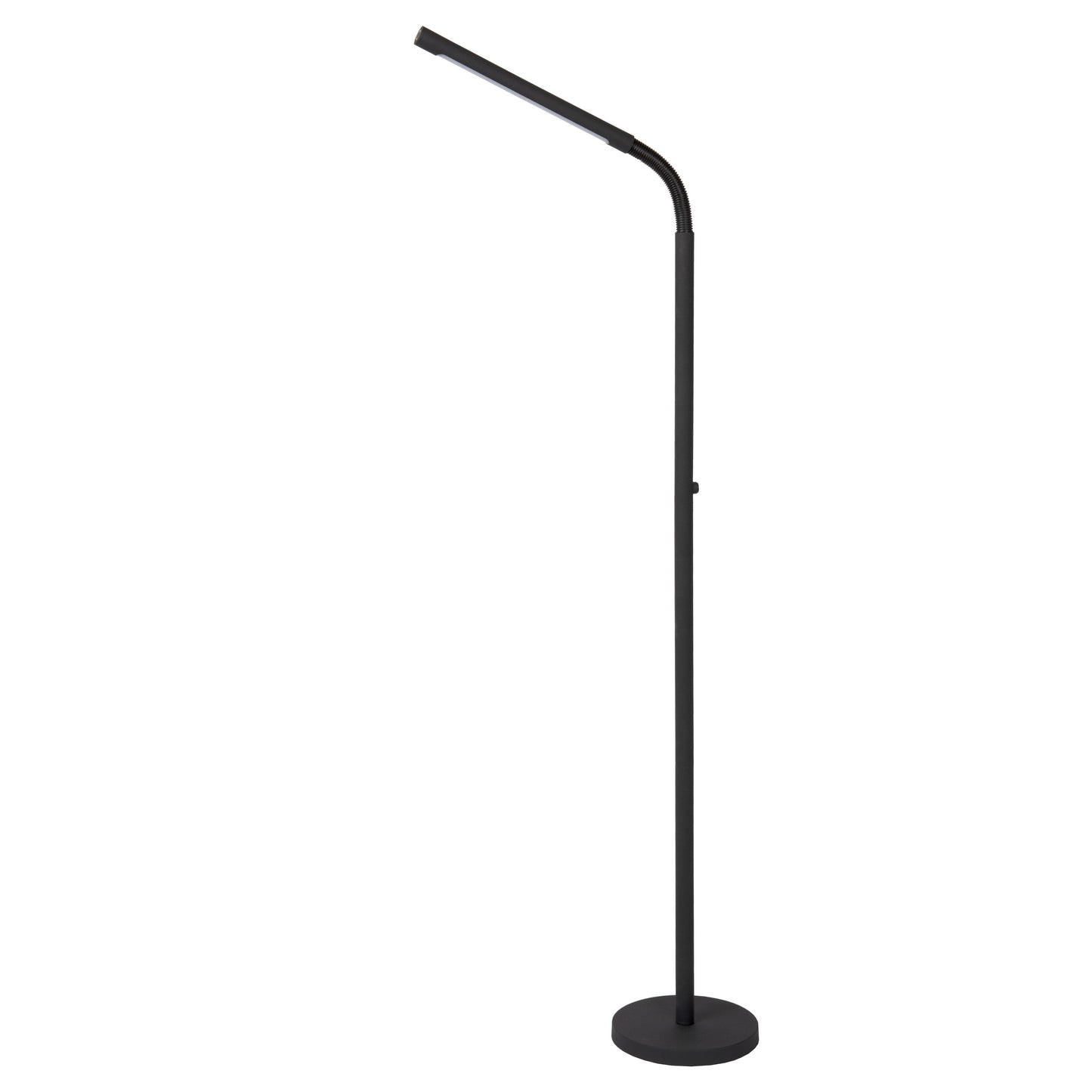 Lucide GILLY - Rechargeable Floor reading lamp - Battery pack/batteries - LED Dim. - 1x3W 2700K - Black