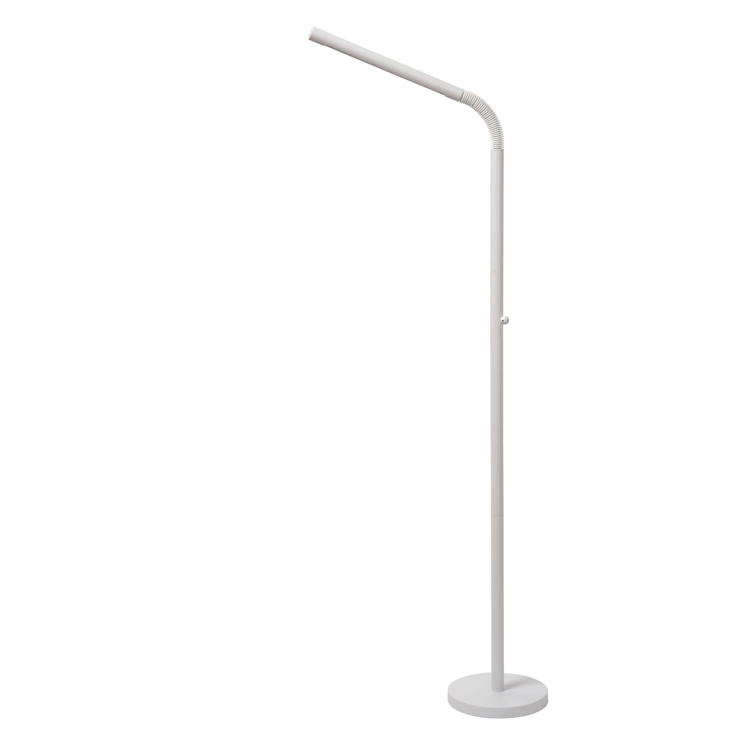 Lucide GILLY - Rechargeable Floor reading lamp - Battery pack/batteries - LED Dim. - 1x3W 2700K - White