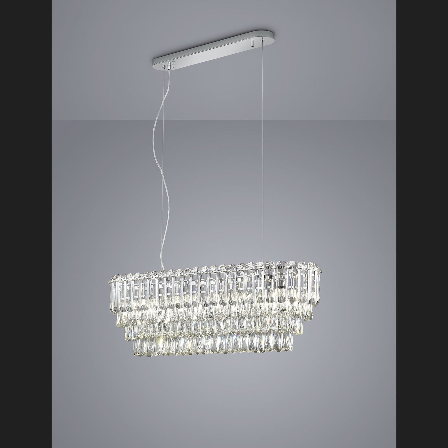 Malizia - Pendant - Nickel Matt - TRIO Select - 367601006