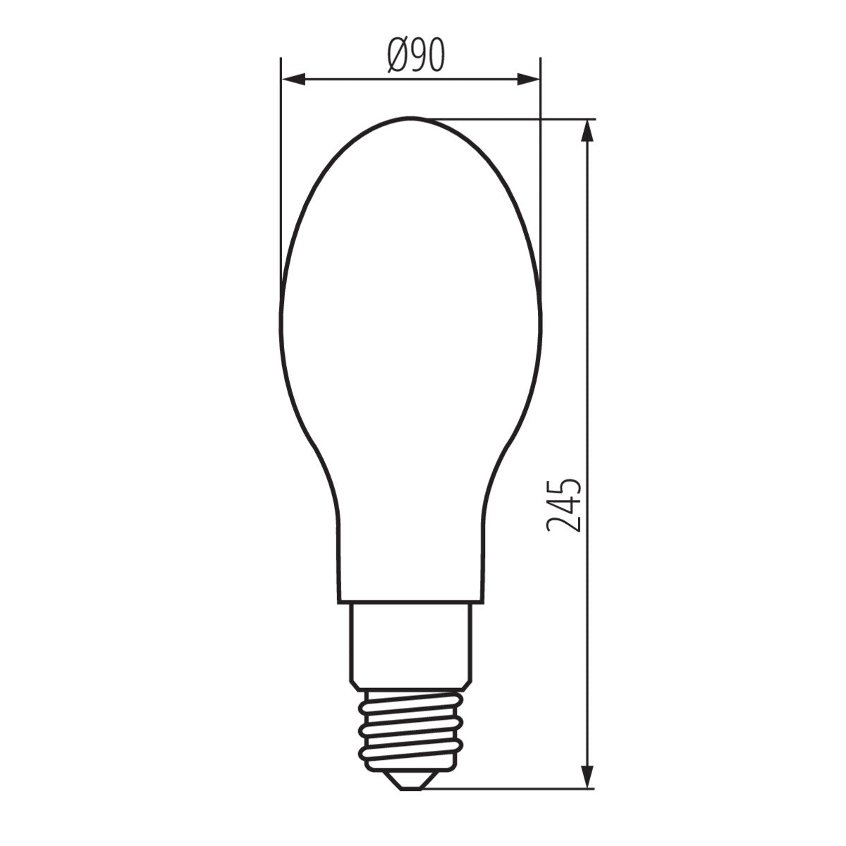 LED light source XLED HP D90