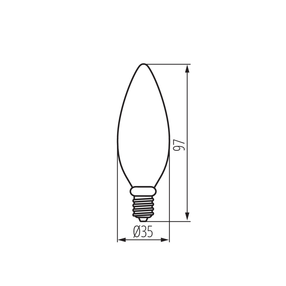 LED light source XLED W