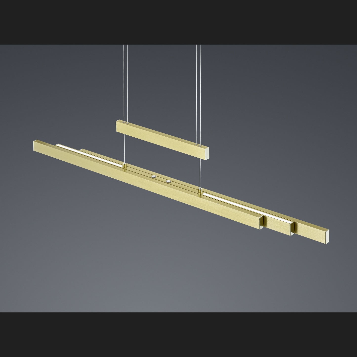 Trajan - Pendant - Brass Matt - Trio