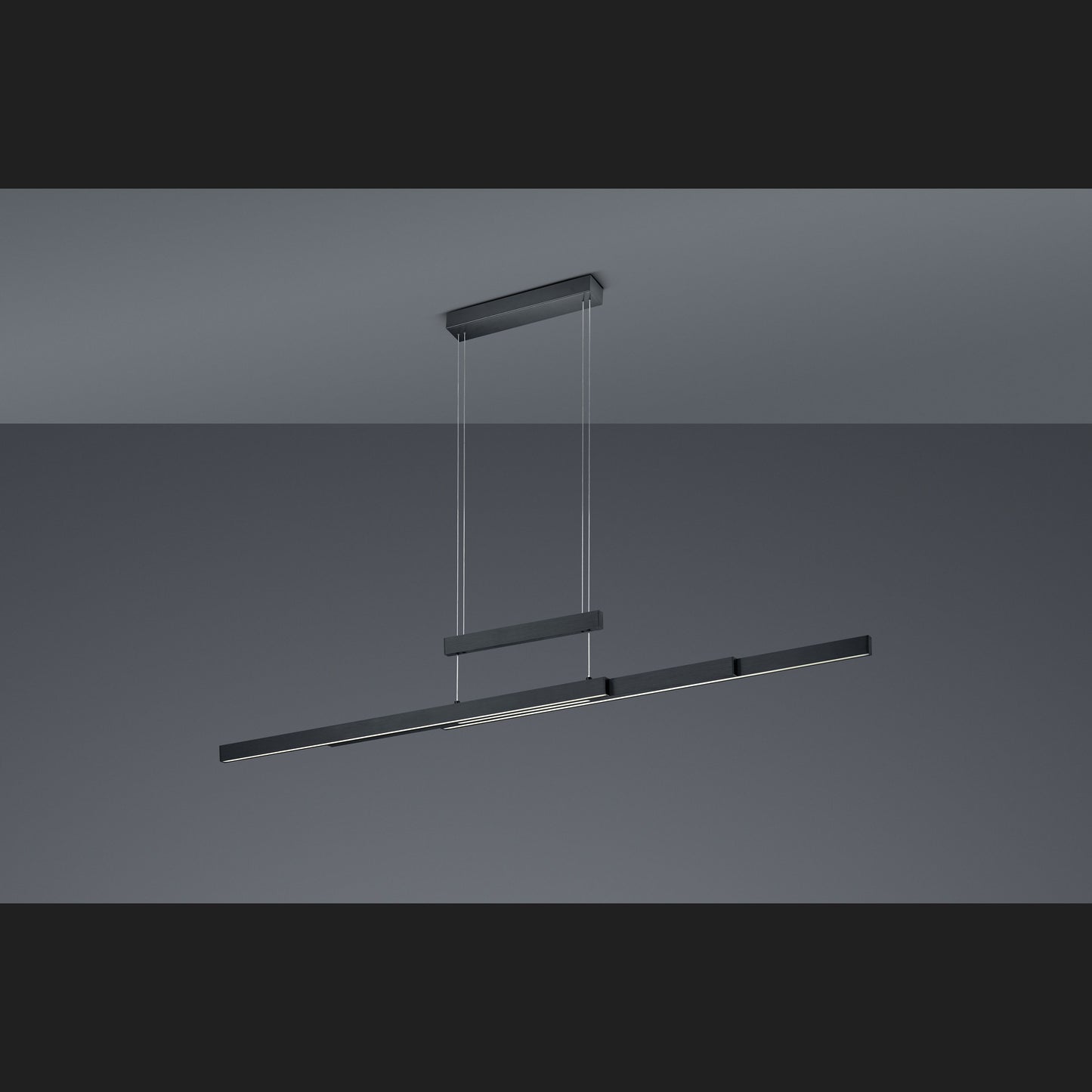 Trajan - Pendant - Black Matt - Trio
