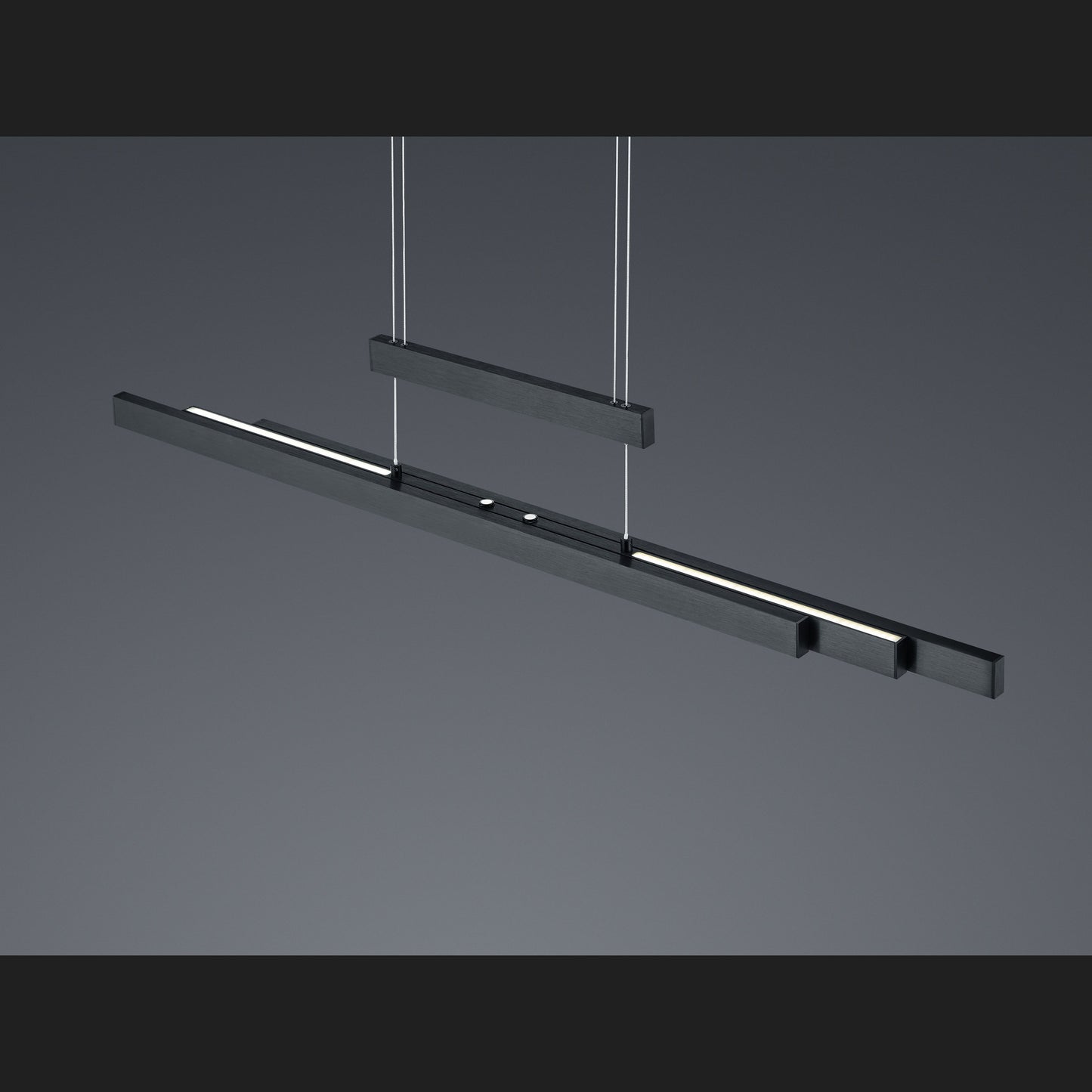 Trajan - Pendant - Black Matt - Trio