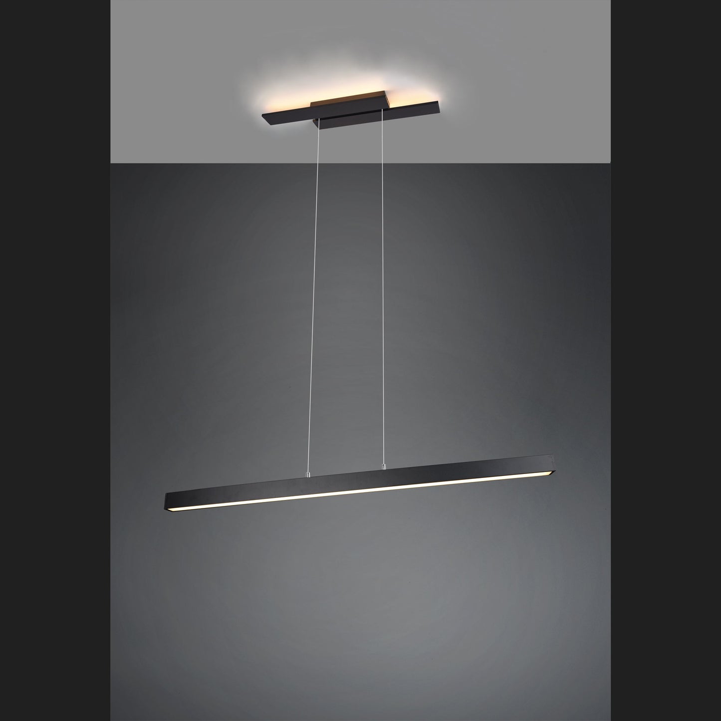 Belfast - Pendant - Black Matt - Trio
