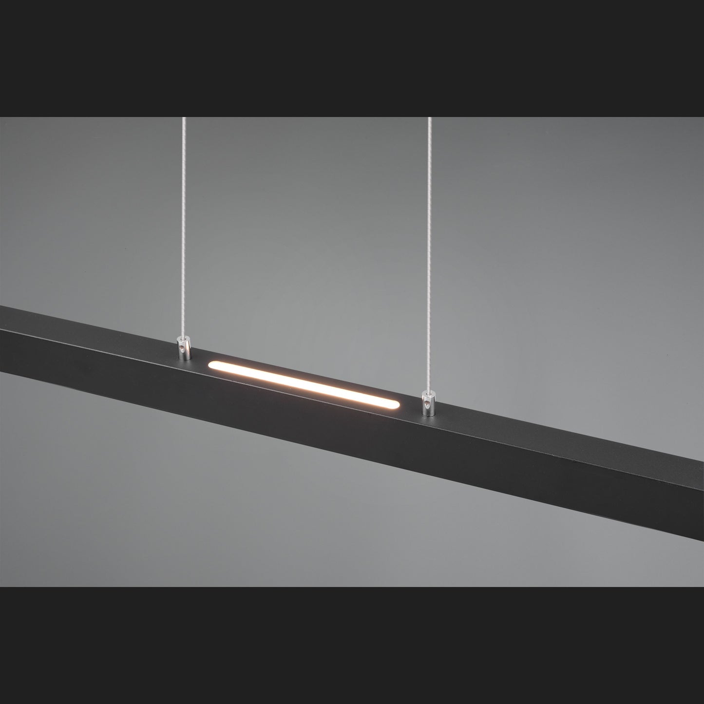 Belfast - Pendant - Black Matt - Trio