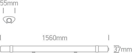 The IP65 LED Slim Range PC