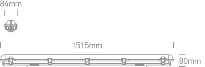 The High Power IP65 LED Range Single