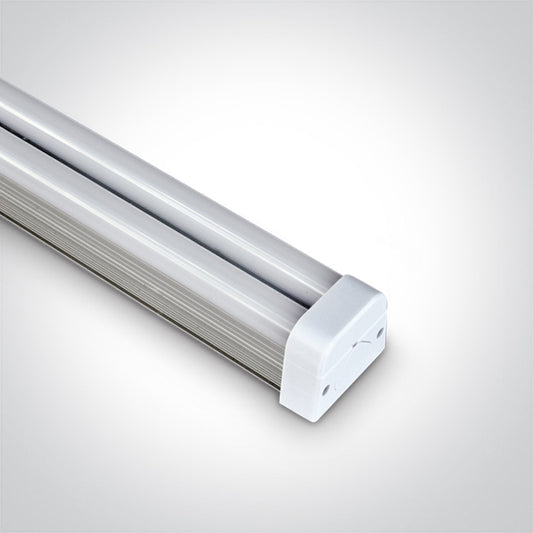 The 230V Solid Double LED Strip Aluminium + PC