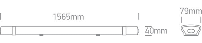 The IP65 LED Connectable Range Double