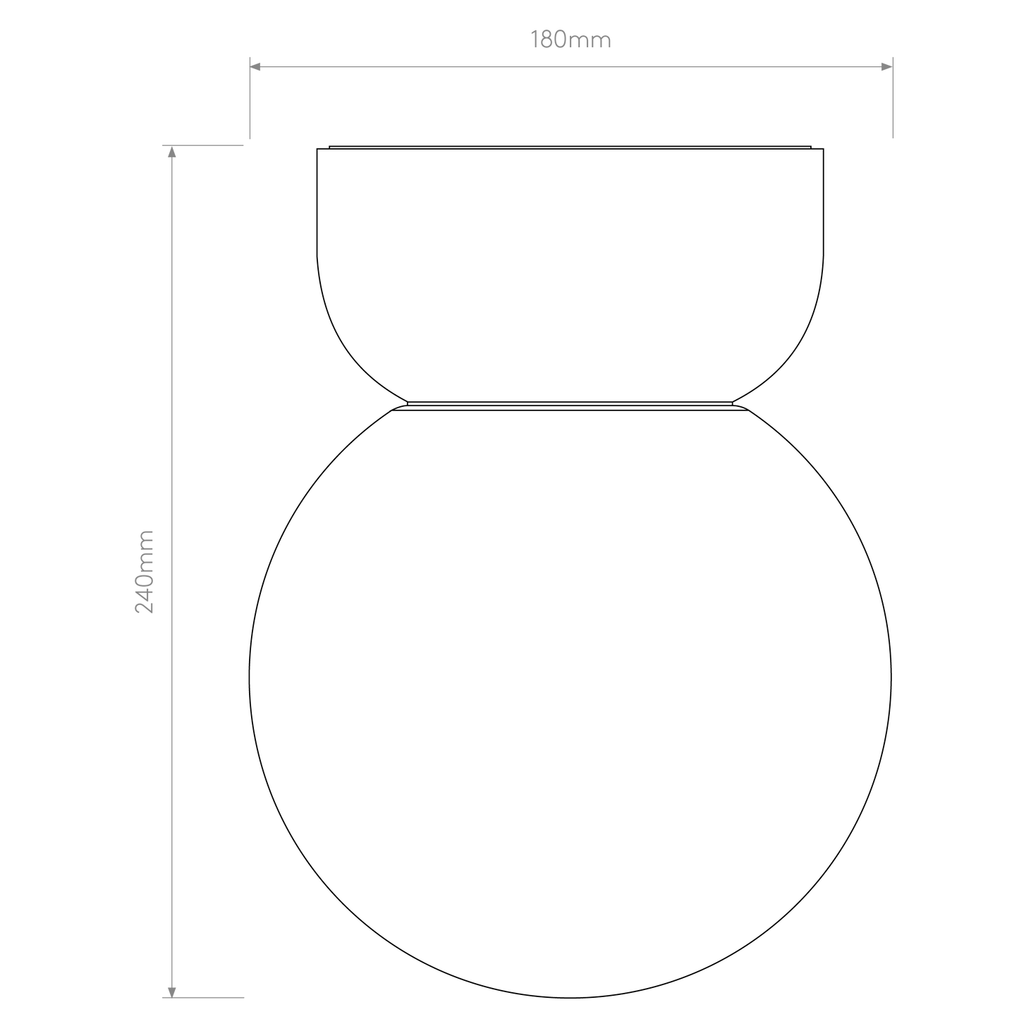 Lyra Ceiling 180