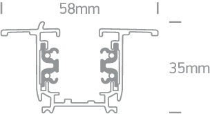 Square Track Recessed