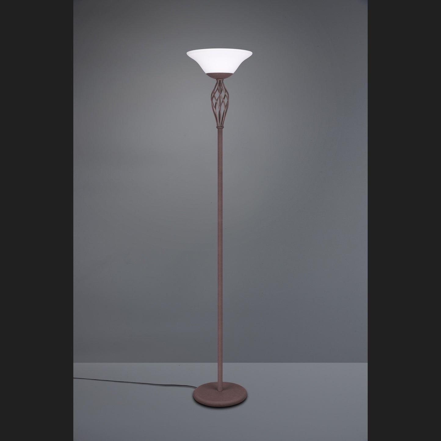 Rustica - Floor lamp - White - Trio