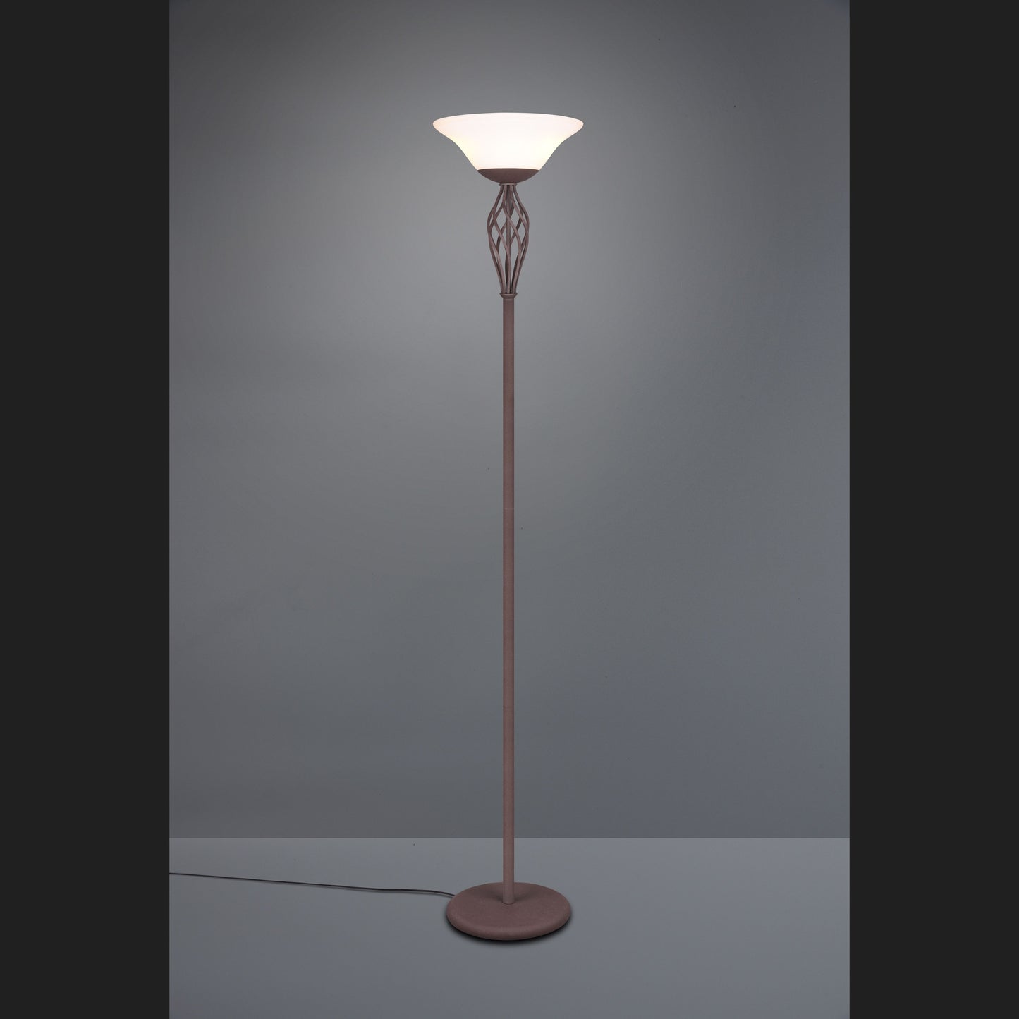 Rustica - Floor lamp - White - Trio
