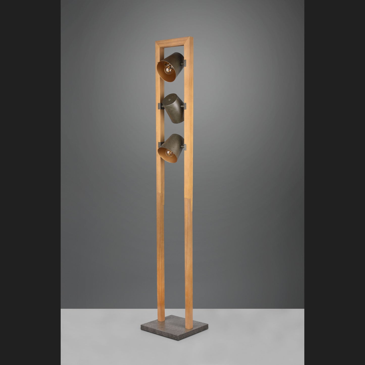 Bell - Floor lamp - Nickel Antique - Trio