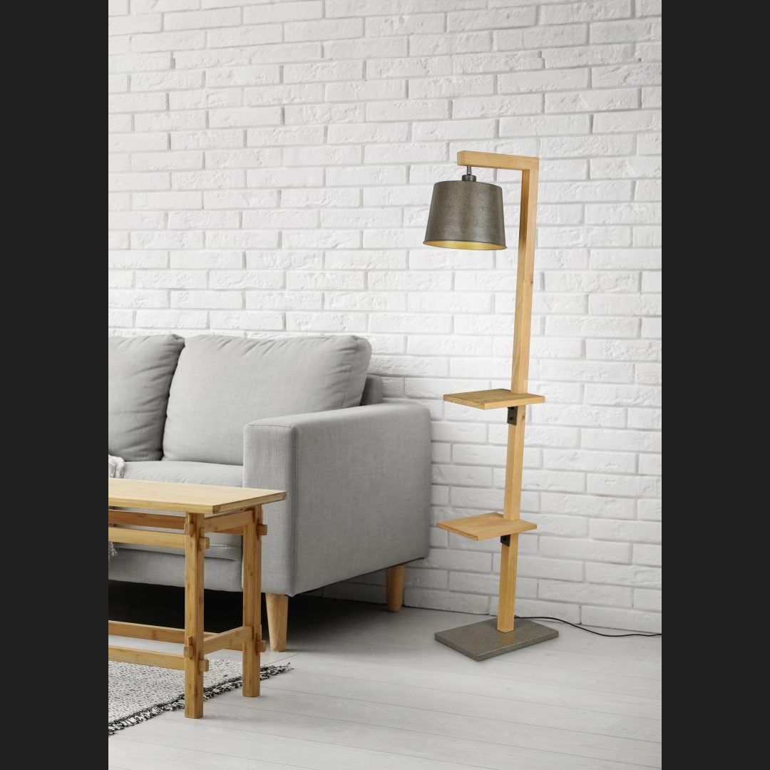 Rodrigo - Floor lamp - Nickel Antique - Trio