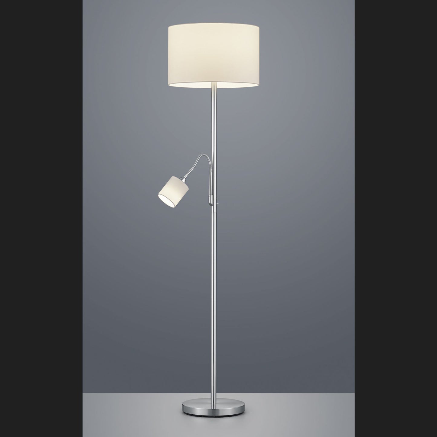 Hotel - Floor lamp - White - Trio