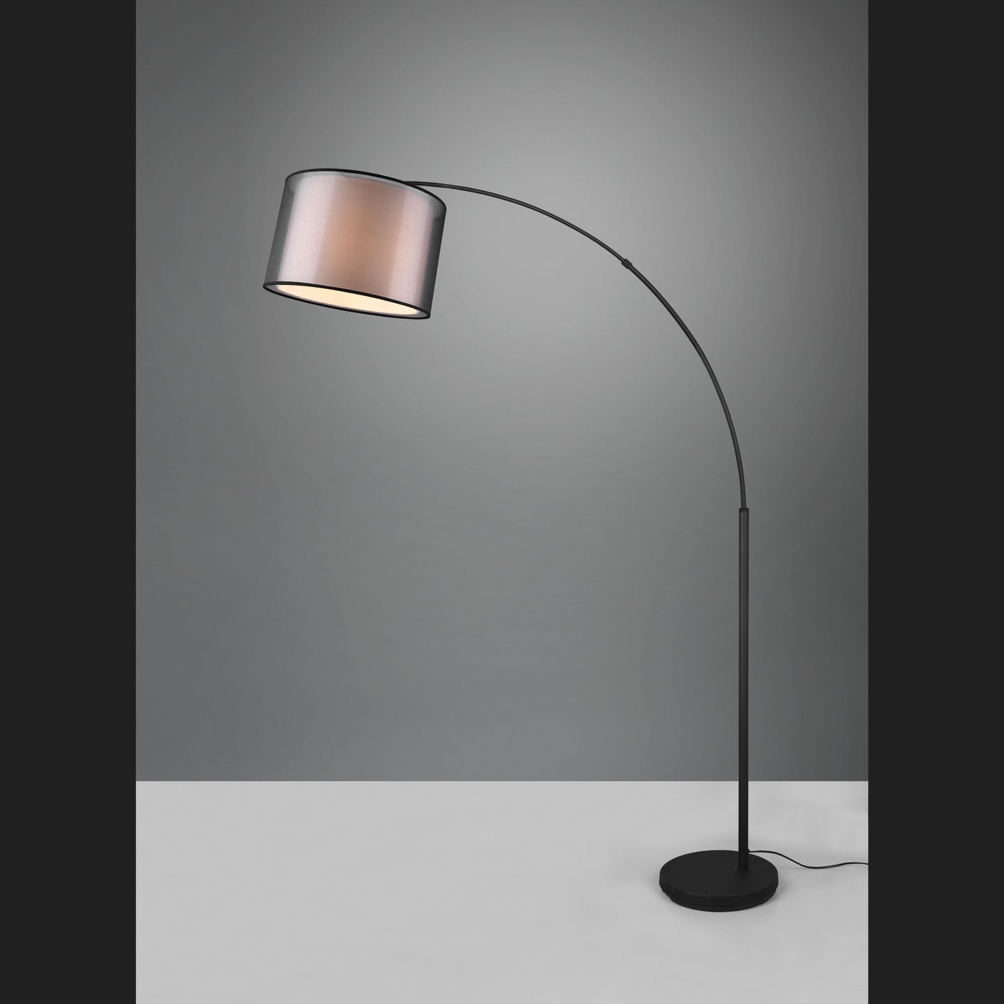Burton - Floor lamp - White - Trio