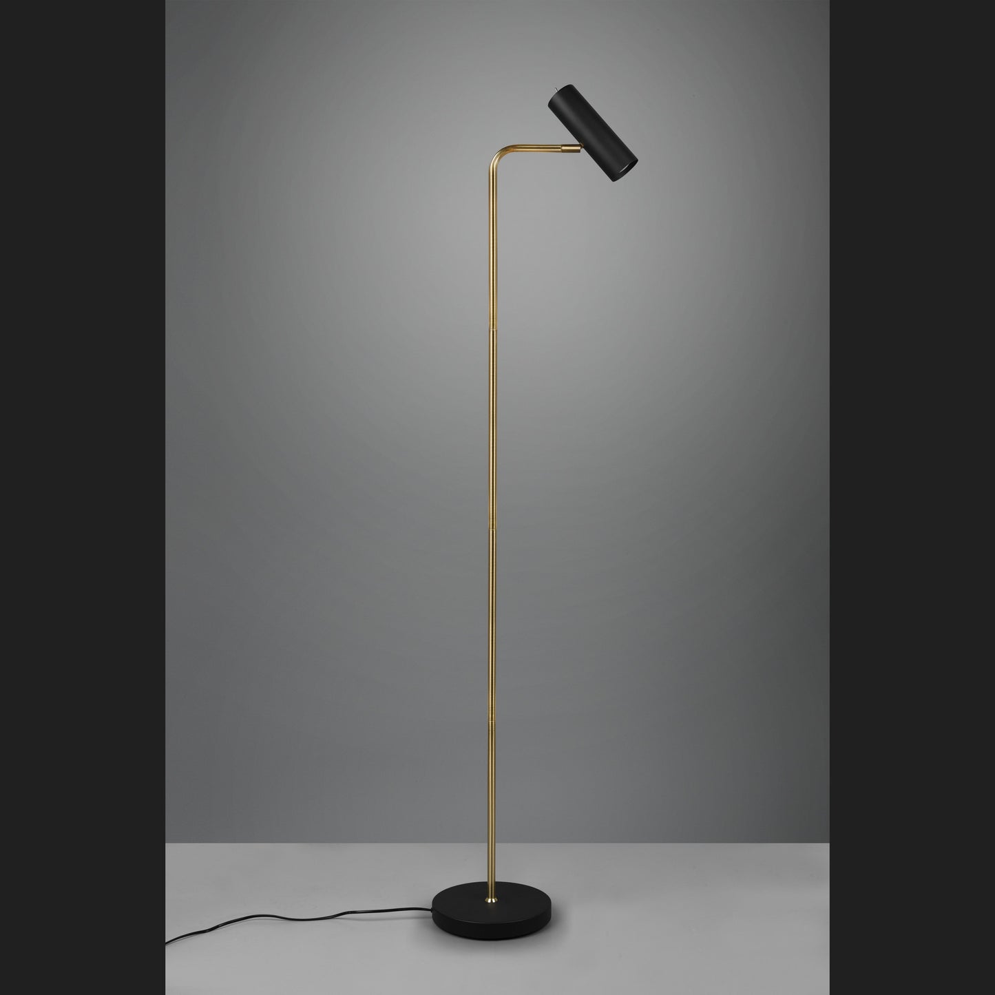 Marley - Floor lamp - Brass Matt - Trio