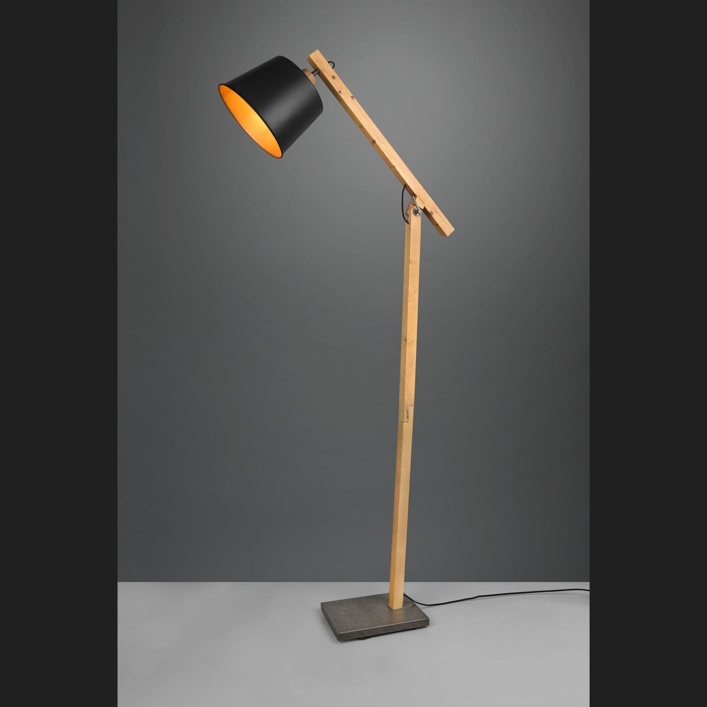 Harris - Floor lamp - Black Matt - Trio