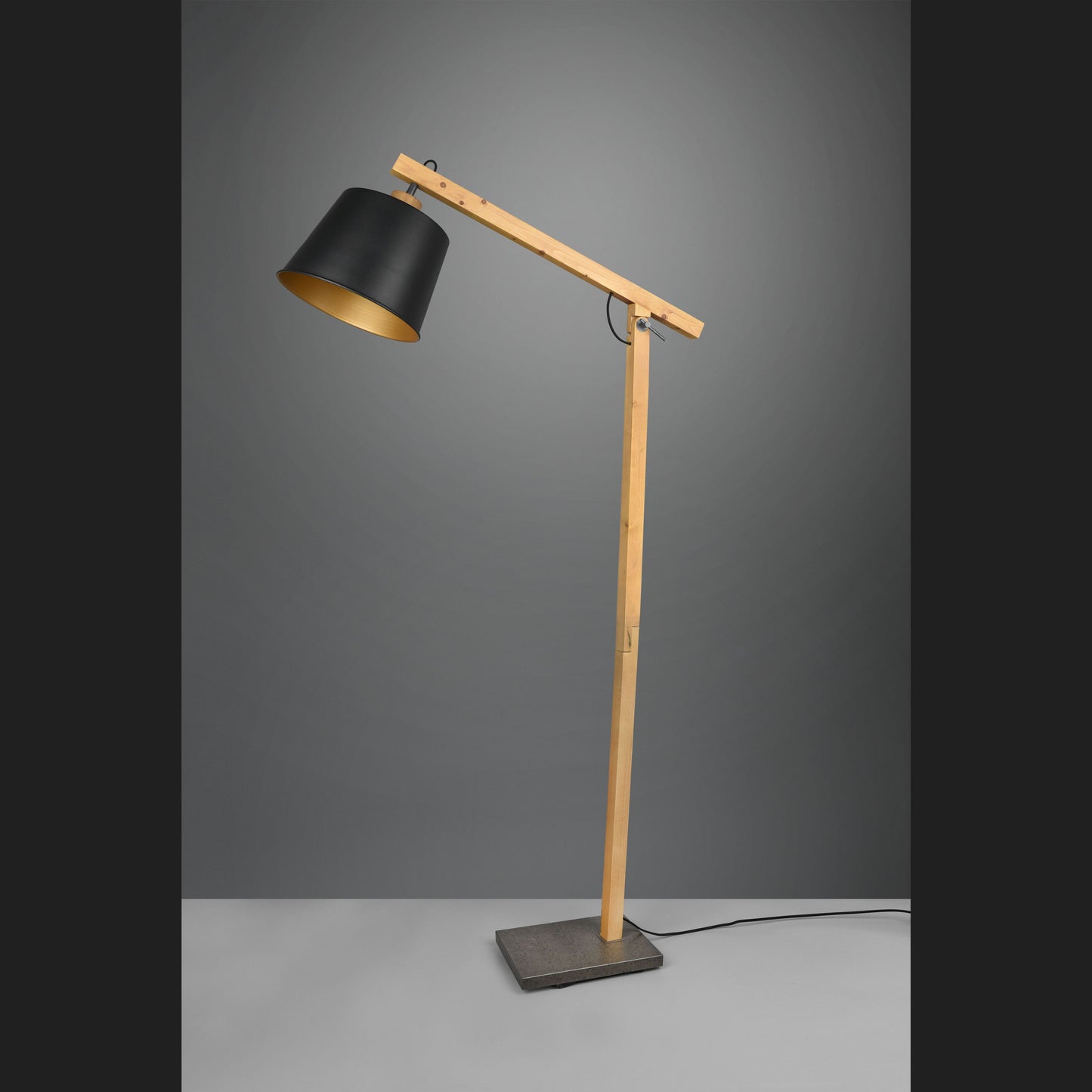 Harris - Floor lamp - Black Matt - Trio